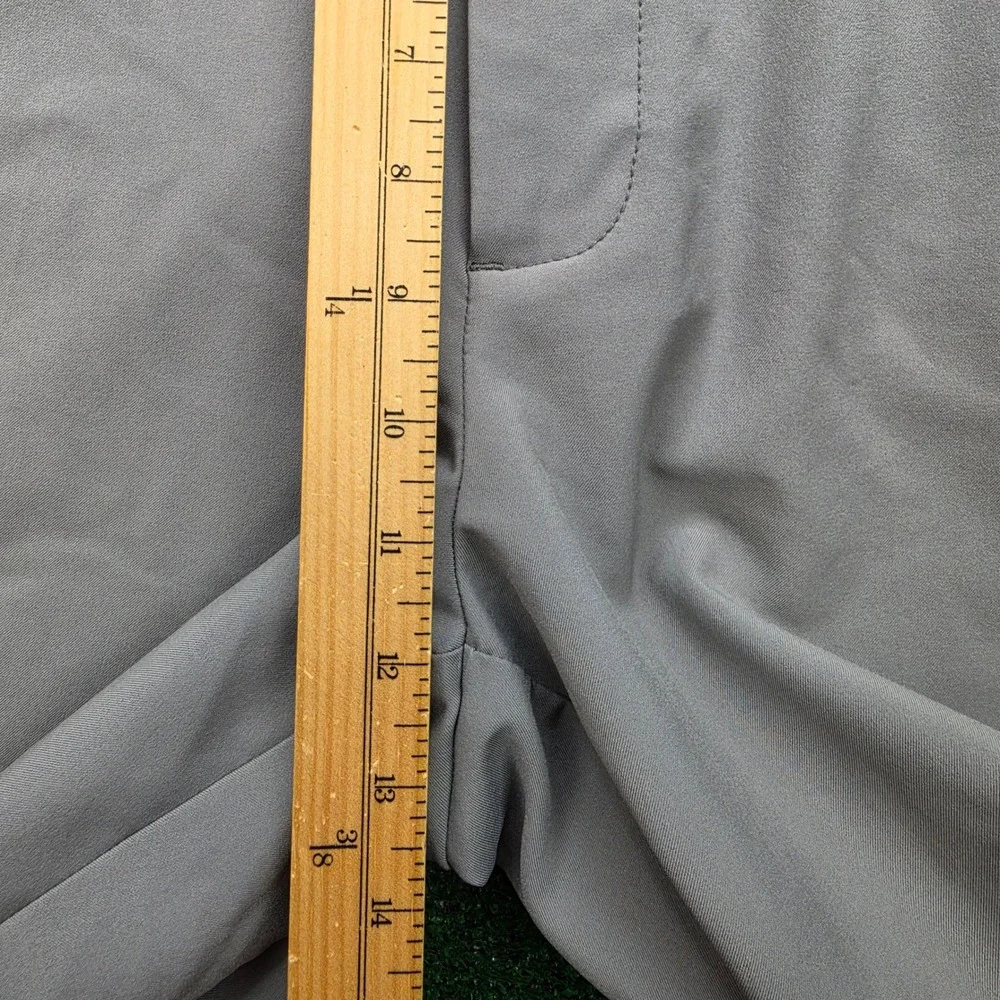 Footjoy Golf Performance Shorts Mens 34 Gray Chino Flat Front Outdoors Casual